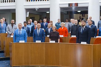 Заседание Законодательного Собрания Оренбургской области